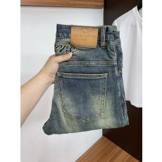 루이비통 남성 워싱 스트레치 데님 진 001-174192