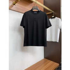 루이비통 남성 머서라이즈드 코튼 반팔 티셔츠 001-174209