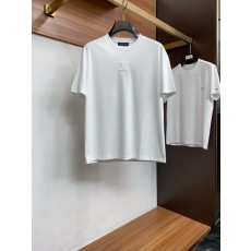 루이비통 남성 머서라이즈드 코튼 반팔 티셔츠 001-174211