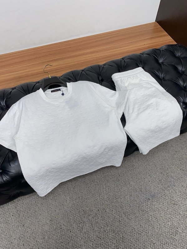 루이비통 봄여름 풀패턴 반팔 세트 001-174226
