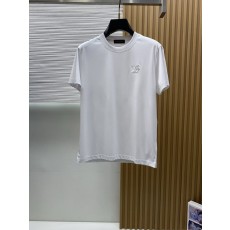 루이비통 남성 머서라이즈드 코튼 반팔 티셔츠 001-174237