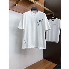 루이비통 남성 패션 캐주얼 반팔 티셔츠 001-174240
