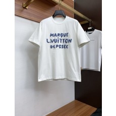 루이비통 남성 패션 캐주얼 반팔 티셔츠 001-174243