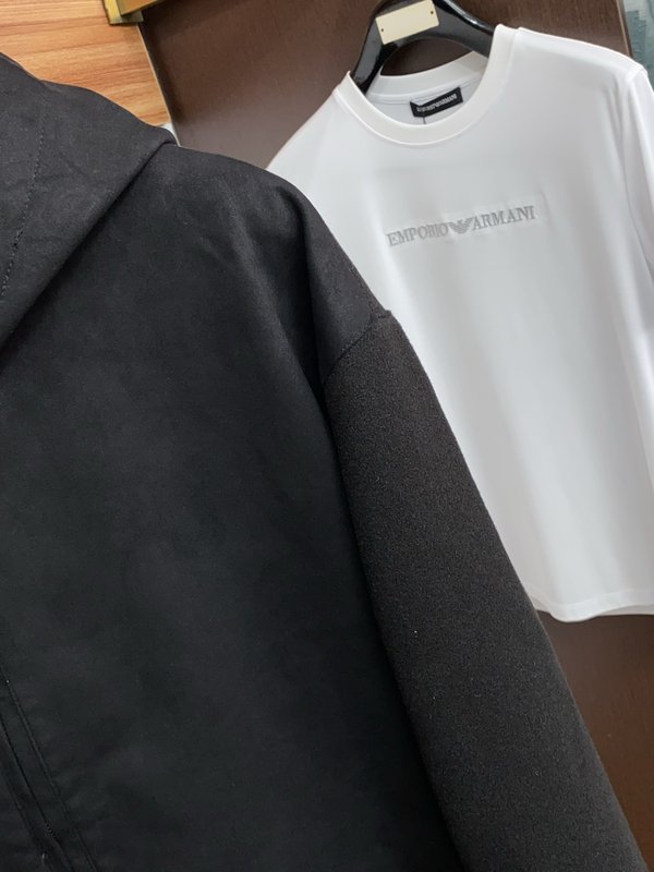 루이비통 컬러 블록 스트라이프 지퍼 자켓 001-174250