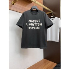 루이비통 남성 패션 캐주얼 반팔 티셔츠 001-174255