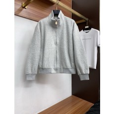 루이비통 컬러 블록 스트라이프 스탠드 칼라 자켓 001-174286