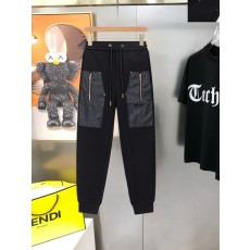 루이비통 남성 자수 엠블럼 캐주얼 트레이닝 팬츠 001-174326