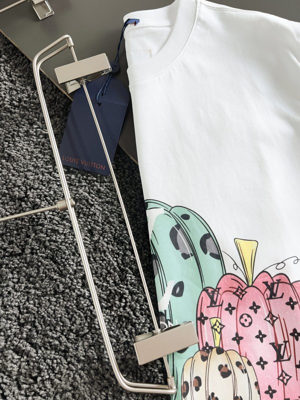 루이비통 남성 프린팅 반팔 티셔츠 001-174332