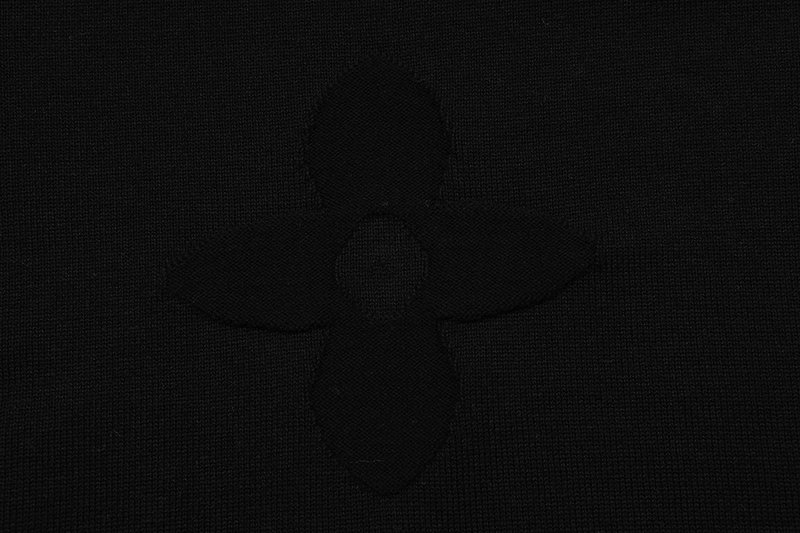 루이비통 암브로케이드 니트 반팔 티셔츠 001-174366