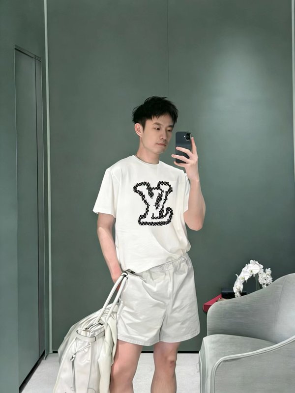 루이비통 라운드넥 반팔 티셔츠 001-174398