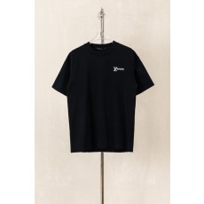 루이비통 자수 로고 라운드넥 반팔 티셔츠 001-174415