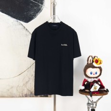 루이비통 클래식 플로킹 라운드넥 반팔 티셔츠 001-174455