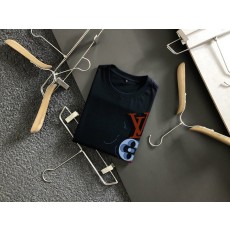 루이비통 남성 심플 로고 반팔 티셔츠 001-174464