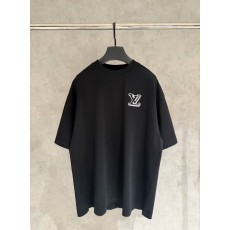 루이비통 패치워크 루즈핏 반팔 티셔츠 001-174510