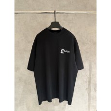 루이비통 패치워크 루즈핏 반팔 티셔츠 001-174512