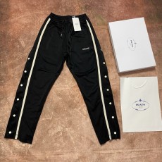 셀린 더블 버튼 자수 캐주얼 와이드 팬츠 001-174549