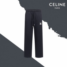 셀린 스몰 로고 자수 스트레이트 팬츠 001-174553