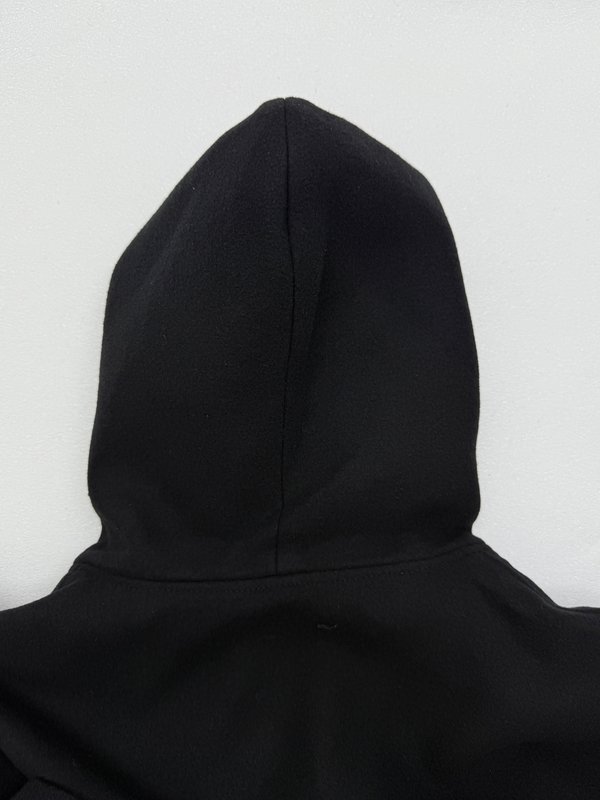 셀린 타월 자수 가죽 패치 후드 자켓 001-174613