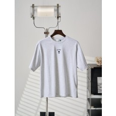 셀린 남성용 흰색 반팔 티셔츠 001-174648