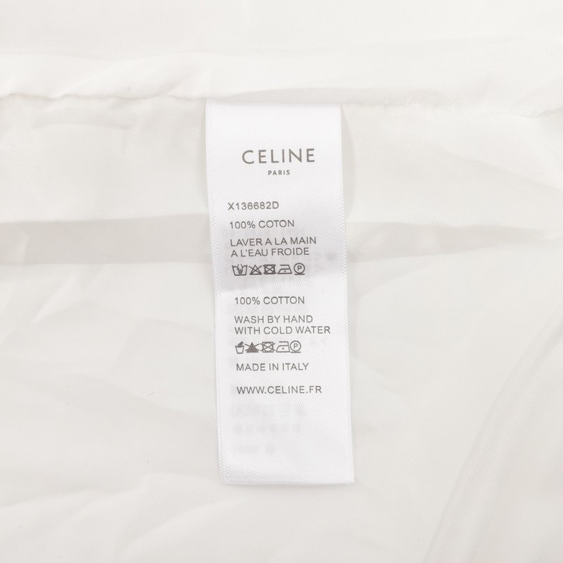 셀린 사이드 스트라이프 직물 지퍼 자켓 001-174682