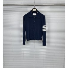 톰브라운 4 바 포로 칼라 울 카디건 001-174768