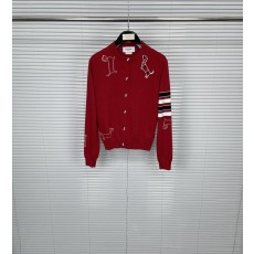 톰브라운 강아지 자수 울 라운드 가디건 001-174773