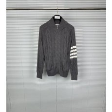 톰브라운 클래식 4 바 지퍼 울 카디건 001-174947