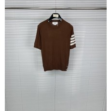 톰브라운 메리노 울 숏슬리브 니트 001-174967