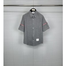 TB 클래식 더블 스트라이프 버블 숏슬리브 셔츠 001-175017