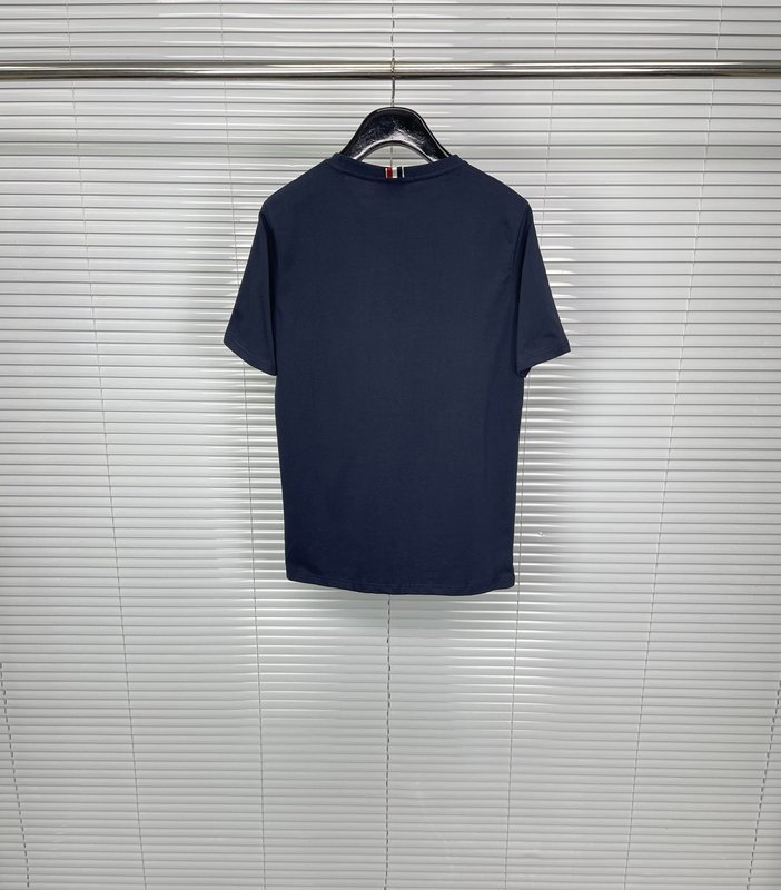 브라운 Thom Browne 순면 티셔츠 001-175105