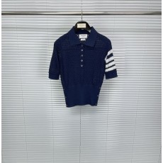 톰브라운 홀로우 칼라 POLO 셔츠 001-175108