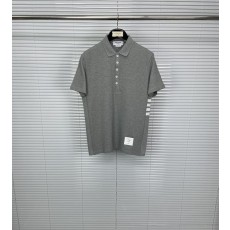 톰브라운 사이드 4 바 스트라이프 면 폴로 셔츠 001-175123