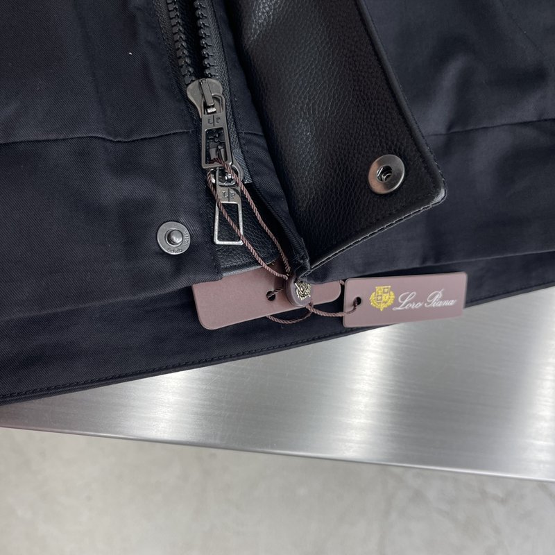 로로피아나 남성 파일럿 자켓 탈착식 001-175158