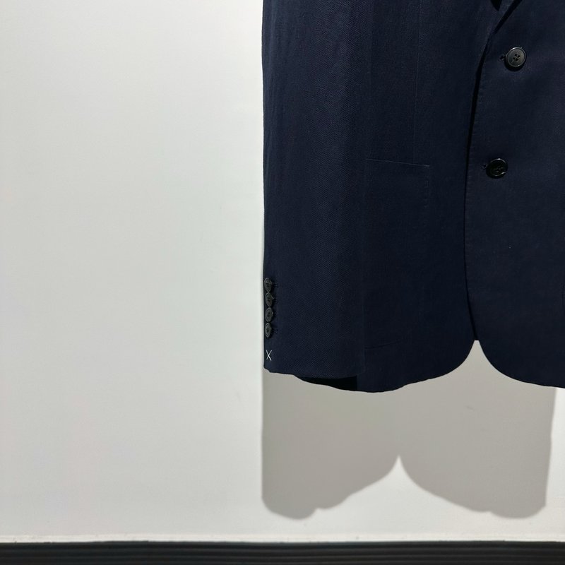 로로피아나 스타일 아마 혼방 재킷 001-175270