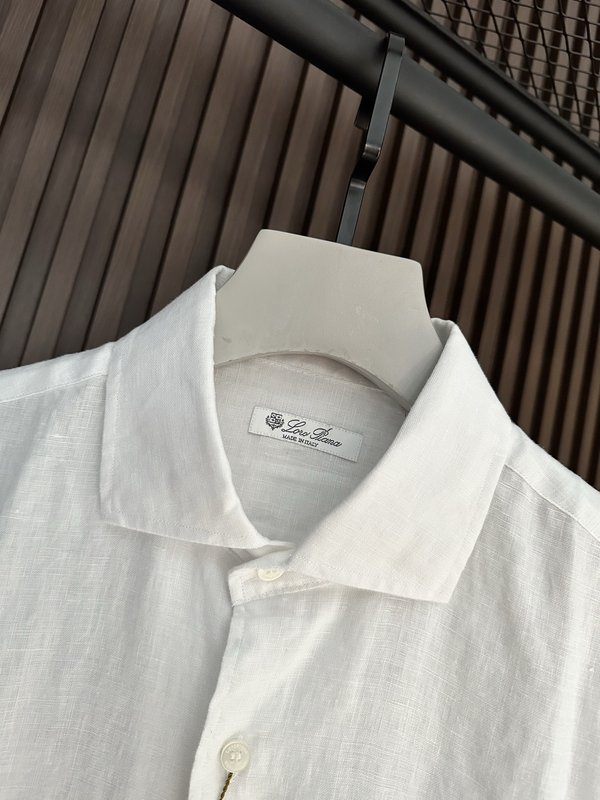 남성 롱슬리브 리넨 셔츠 로로피아나 001-175289