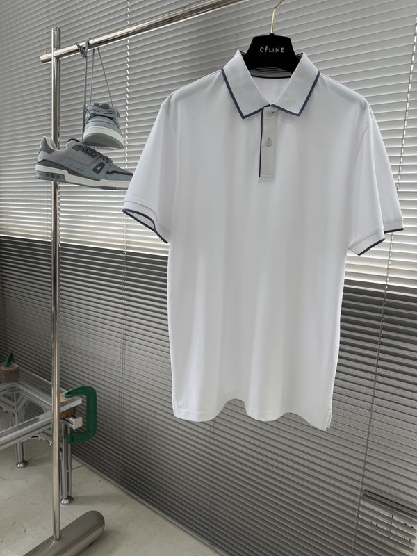 로로피아나 여름 신규 칼라 포인트 폴로 셔츠 001-175305