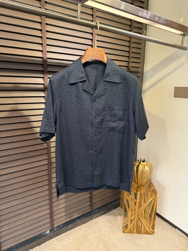 로로피아나 남성 린넨 긴팔 셔츠 001-175328
