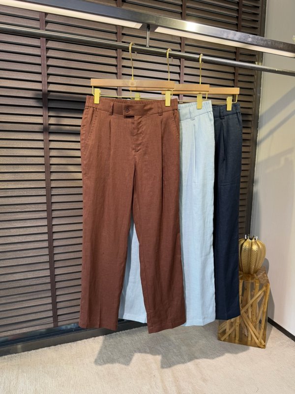 로로피아나 남성 린넨 캐주얼 팬츠 001-175331