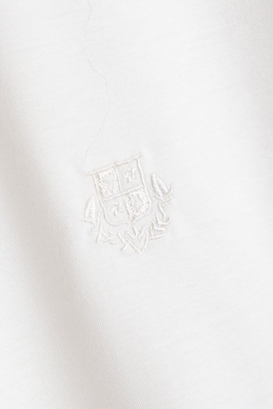 로로피아나 남성 실크 혼방 라운드넥 반팔 티셔츠 001-175358