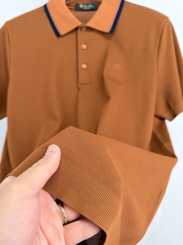 로로피아나 남성 반팔 폴로 셔츠 001-175382