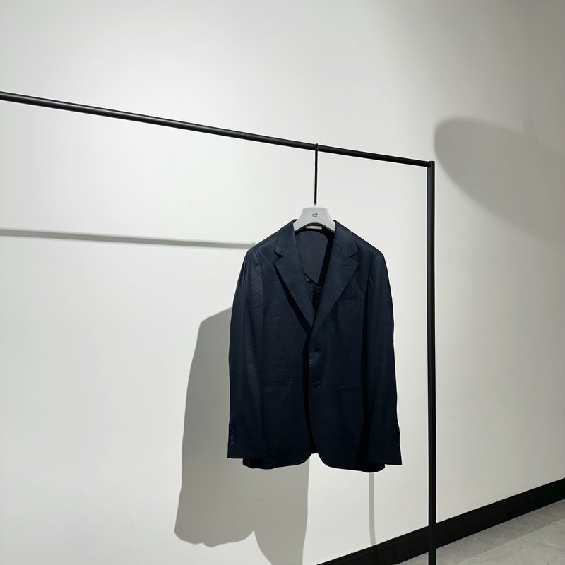 린넨 혼방 캐주얼 재킷 남성용 001-175392
