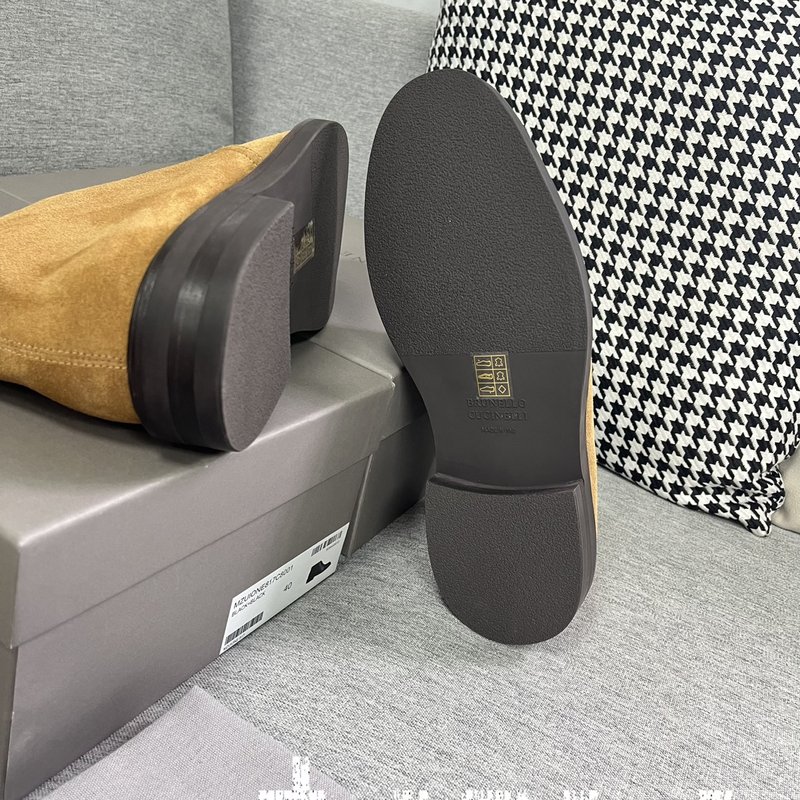 브루넬로 쿠치넬리 남성 스웨이드 부츠 001-175399