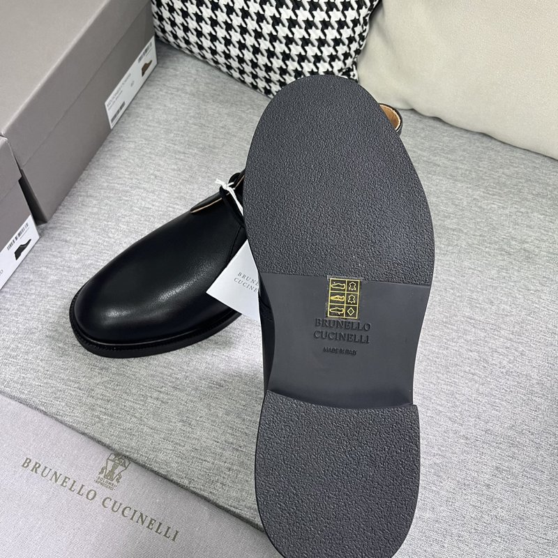 BC 브루넬로 쿠치넬리 남성 블랙 부츠 001-175401