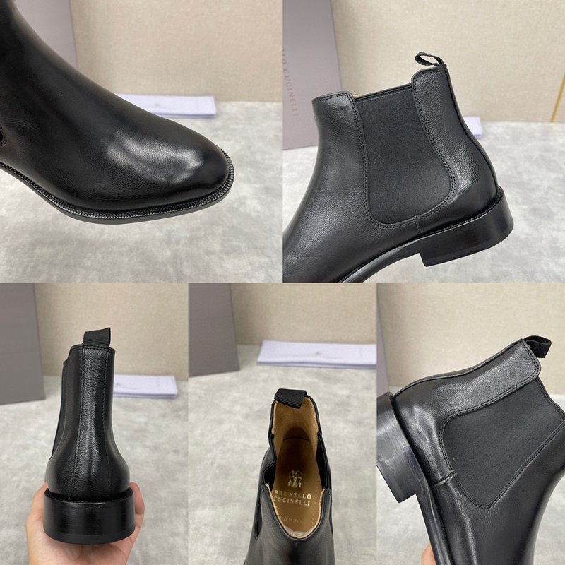 브루넬로 쿠치넬리 남성 첼시 부츠 001-175478