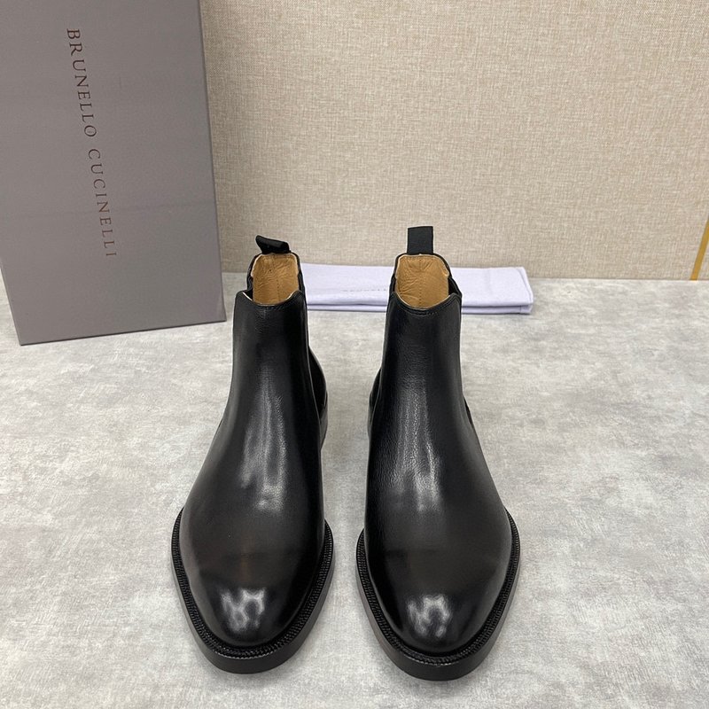 브루넬로 쿠치넬리 남성 첼시 부츠 001-175478