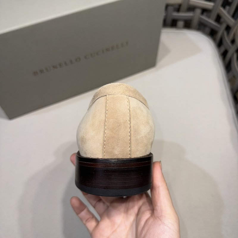 브루넬로 쿠치넬리 말장식 모카신 신발 001-175534