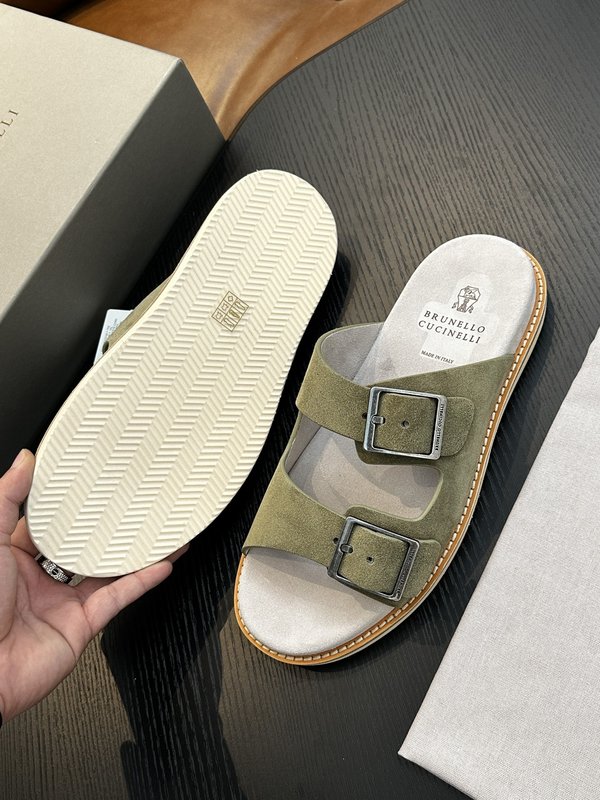 브루넬로 쿠치넬리 남성 캐주얼 샌들 001-175633