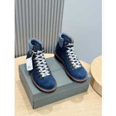 브루넬로 스웨이드 가을 겨울 하이킹 부츠 001-175642