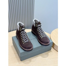 브루넬로 쿠치넬리 가을 겨울 스웨이드 등산 부츠 001-175643