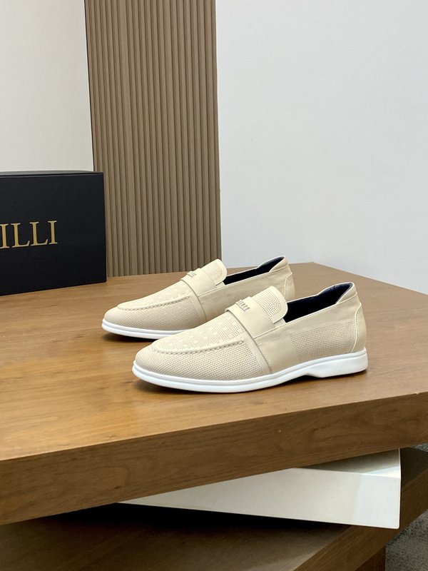 ZILLI 프랑스 럭셔리 남성 캐주얼 가죽 슈즈 001-175740